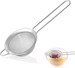 Fine Mesh Strainers For Kitchen, Cokuma Stainless Steel Metal Hand Silver. Fixed Price $7.58.