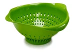 Preserve - 44111 Large Colander Kitchenware, 3.5 Quart Capacity, Green. Fixed Price $25.59.