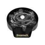 Snamex Glass Rinser For Kitchen Sink - Black Stainless Steel Cup Washer. Fixed Price $16.99.