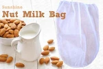 Nut Milk Bag Strainer For Raw Foods, Fine Mesh, 1 Gallon Size - Juicing,. Fixed Price $7.99.