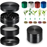 4 Layer 3 Inch Zinc Alloy Herb Grinder Tobacco Spice Portable Usa Large. Fixed Price $6.59.