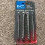Ekco 2 Picks & Nutcracker Set 1994. Fixed Price $14.99.