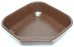 Vtg Rubbermaid Kitchen Sink Corner Plastic Strainer #5816 Brown. Fixed Price $12.64.