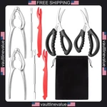 Suoundey Seafood Cracker Tool Set With Lobster Sheller Stainless Steel Crab. Fixed Price $18.39.