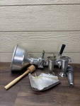Vintage The Original All Metal Squeezo Strainer Garden Way 400-TS. Fixed Price $75.00.