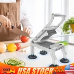Manual Vegetable Fruit Chopper Cutter Food Onion Veggie Dicer Slicer Kitchen. Fixed Price $128.05.