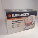 New Black & Decker Handychopper HC2000 Mincer White Compact Mini. Fixed Price $38.00.