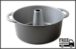 Nordic Ware Angel Food Cake Pan, 18 Cup Capacity, Graphite. Fixed Price $40.89.