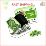 Boombamo Premium Sprouting Kit, 2PACK Wide Mouth Mason Jars With Mesh. Fixed Price $36.82.