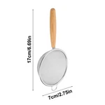 Stainlesss Steel Wire Mesh Oil Strainer Flour Colander Sifter Sieve Kitchen Tool. Fixed Price $13.93.