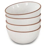 28OZ Ceramic Bowls For Kitchen Set Of 4 Cereal, Salad, Pasta, Soup, Dessert. Fixed Price $44.99.