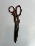 Vintage Steel Serrated Kitchen Scissors Nut Cracker Bottle Opener Shears. Fixed Price $10.80.