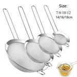 3 Stainless Steel Wire Fine Mesh Oil Strainer Flour Colander Sieve. Fixed Price $9.99.
