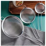3PC Fine Mesh Strainer Set Stainless Steel Kitchen Sieve. Fixed Price $14.99.