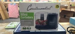 Continental Food Chopper Mini 1.5-CUP Electric, Black CE-22369. Fixed Price $15.00.