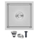 Rovogo 15X15X8 In. Undermount Bar Prep Kitchen Sink 304 Stainless Steel, Smal.... Fixed Price $152.75.