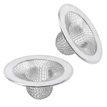 Antrader Kitchen Sink Strainer, 2PCS Stainless Steel 2-INCH, Silver Tone. Fixed Price $9.57.