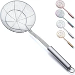 Strainer Spider Skimmers For Kitchen Cooking And Frying Food,kyraton Stainless. Fixed Price $19.99.