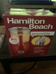 Hamilton Beach Ensemble 3-CUP Food Chopper. Fixed Price $19.99.