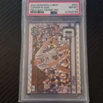 Topps 2024-25 Bowman Best Cooper Flagg FD-1 Geometric Refractor Psa 8 Duke. Fixed Price $70.00.