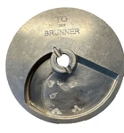 Globe Gfp 500 550 Ships Free Brunner Disc Blade To 0906. Fixed Price $194.54.