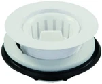 Jr Products 95015 White Plastic Strainer With Screw-in Basket. Fixed Price $16.99.