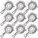 Wuweot 9 Pack Cocktail Strainer, 6" Professional Stainless Steel Bar Strainer.... Fixed Price $23.72.