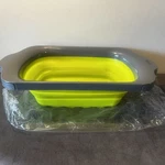 Xl Large Kitchen Strainer By Comfify - Collapsible Silicone Over. Fixed Price $13.99.
