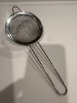 Excelsteel 3" (8CM) Stainless Fine Mesh Strainer - Never Used. Fixed Price $5.00.