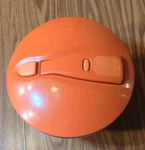 Kitchenaid Salad & Fruit Spinner With Flip Up Lever Pump Color Orange. Fixed Price $14.99.