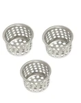 3 Crumb Cup Basket Sink Drain Strainer 1" New. Fixed Price $5.49.