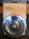 Monogram Brass Basket Strainer W/ 3-1/2" Sink Flange MB132984 Brand New. Fixed Price $18.00.
