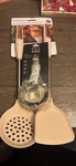 Hamilton Beach Silicone Utensils & Nu Measuring Cups, Plastic/steel. Fixed Price $12.00.