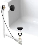 Westbrass A50P27TLE-62 27" Cable Drive Standard Bath Drain Trim Kit Matte Black. Fixed Price $84.00.