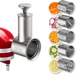 Stainless Steel Slicer Shredder Attachment For Kitchenaid Stand Mixer, Cheese Gr. Fixed Price $78.18.