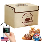 Versatile Dough Proofer Warming Box Adjustable Temperature Timer Control Bread. Fixed Price $56.94.