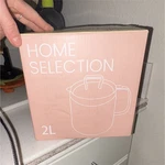 Home Selection 2L Stainless Steel Oil Filter Pot W/ Mesh Strainer. Fixed Price $23.30.