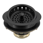 Westbrass D214-62 3-1/2" Post Style Large Kitchen Sink Basket Strainer, Matte.... Fixed Price $45.37.