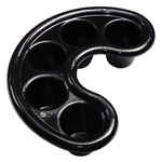 Beauticom Manicure Bowl Nail Art Hand Soak Treatment Tray Black - 5 Finger Slots. Fixed Price $7.39.