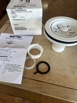 Karran Kitchen Sink Basket Strainer White 4-1/2"X 3-1/8" Qbswh. Fixed Price $18.00.