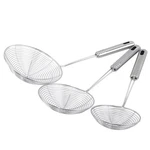 Stainless Steel Fine Mesh Oil Strainer Pot Skimmer Kitchen Frying Tool Chef Pro. Fixed Price $11.00.