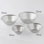 Sori Yanagi Strainer COLANDER6.3" 7.5" 9" 10.6" 18/8 Stainless Steel 4PCS New. Fixed Price $115.99.