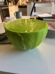 Hutzler Salad Saver Storage Bowl W/ Lid - Keep Lettuce Spinach Kale Fresh Longer. Fixed Price $20.00.