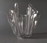 Luigi Mazzoni - Guzzini "cartoccio" Fazoletto Acryl Space Age Design Vase 1970'S. Fixed Price $189.00.