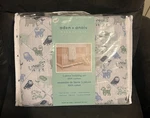 Aden + Anais Essentials 3-PIECE Crib Bedding Set. Fixed Price $65.00.