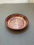 Vintage Copper Colander 7.5 Small Strainer Rustic Farmhouse Kitchen Decor. Fixed Price $23.99.