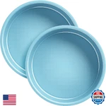 Hongbake Nonstick Ceramic 9 Inch Round Cake Pan Set Of 2, Heavy-duty Aluminized. Fixed Price $38.50.