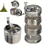 1PC Stainless Steel Nutmeg Ginger Rock Salt Pepper Grinder Crusher Tool - New. Fixed Price $14.48.
