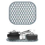 Sink Protectors For Kitchen 13""X11"", Farmhouse Silicone Mat Grid .... Fixed Price $16.55.