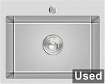 Tsibomu 24 Inch Kitchen Sink Drop-in, 18 Gauge Stainless Steel Single Bowl. Fixed Price $61.69.